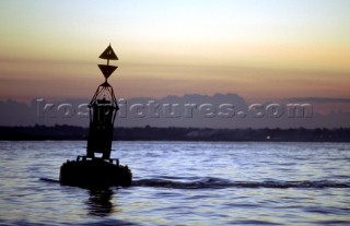 Navigation Mark - Sunset Seascapes