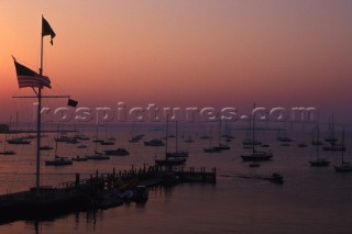 Newport at Dusk Seascape - USA