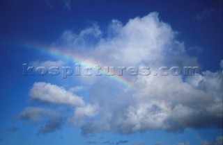 Rainbow in Clouds