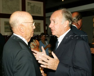 His Highness the Aga Khan. Maxi Yacht Rolex Cup 2003, Porto Cervo Sardinia