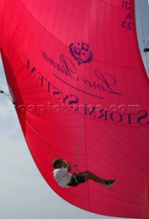 Bowman onboard Maxi My Song Maxi Yacht Rolex Cup 2003, Porto Cervo Sardinia