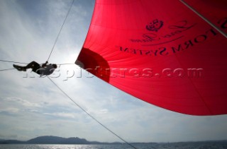 Onboard Maxi My Song Maxi Yacht Rolex Cup 2003, Porto Cervo Sardinia