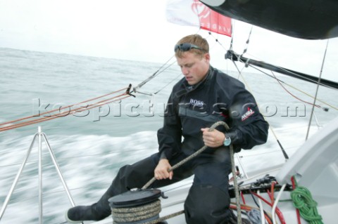 His Highness the Aga Khan talks with Luca Bassani of Wally Yachts Maxi Yacht Rolex Cup 2003 Porto Ce