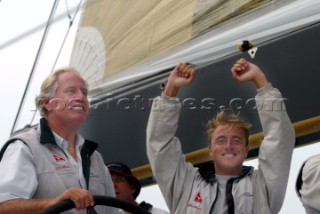 Barcolana 2003, Trieste. Lorenzo Bressani and Neville Crichton - Alfa Romeo