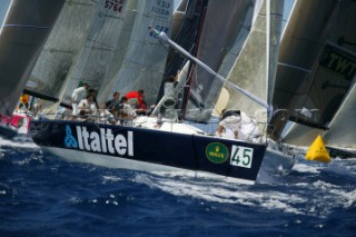 Porto Cervo 03 July 2003. Rolex Farr 40 Worlds Championship. Italtel