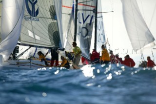 Italy - Portoferraio - Isola Elba 08/10/2003. Mumm 30 World Championship 2003. Regatta. Mumm 30 World Championship 2003