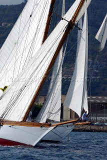 Cannes, France 24 September 2003. Regate Royales  - Prada Trophy 2003. Second Day of racing Photo:Guido Cantini/