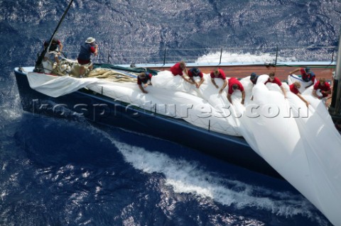 Porto Cervo 08 September 2003 Maxi Yacht Rolex Cup 2003 Leopard of London