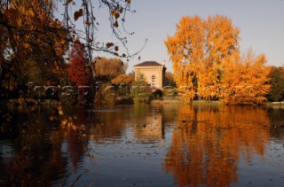 Autumn Leaves in Battersea Park London