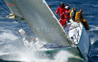 Flinders Island 27/12/2003. Rolex Sydney Hobart Race. Yendys.  Rolex.