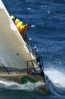 Flinders Island 27/12/2003. Rolex Sydney Hobart Race. Ichi Ban.  Rolex.