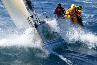 Flinders Island 27/12/2003. Rolex Sydney Hobart Race. Ichi Ban.  Rolex.