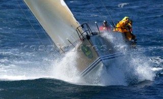 Flinders Island 27/12/2003. Rolex Sydney Hobart Race. Ichi Ban.  Rolex.