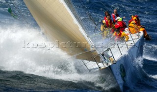 Flinders Island 27/12/2003. Rolex Sydney Hobart Race. Formula1Sailing.com.  Rolex.