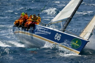 Mallacoota 27/12/2003. Rolex Sydney Hobart Race. Quest.  Rolex.