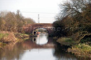 English Canal Boats Kennet and Avon Canals 2003.   Canal boats on English Kennet and Avon Canals.