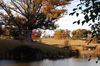 River Thames, London.  Lake at Borde Hill House and Gardens Surrey