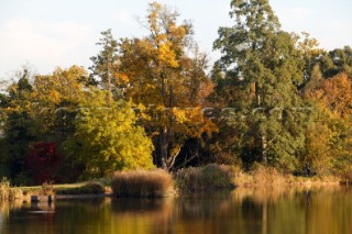 River Thames, London.  Lake at Borde Hill House and Gardens Surrey