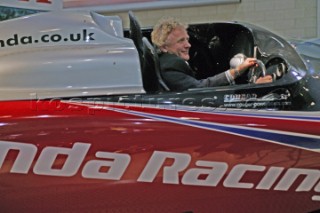 Steve Curtis at the awards ceremony where he was nominated Raymarine Yachtsman of the Year