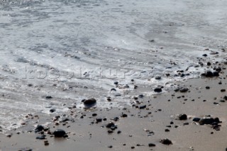 Lowestoft beach.