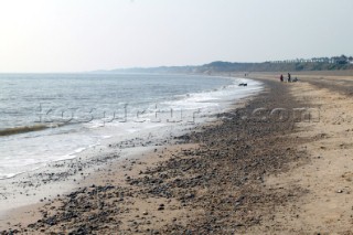 Lowestoft beach.