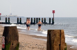 Lowestoft Beach.