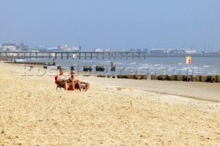 Lowestoft Beach.