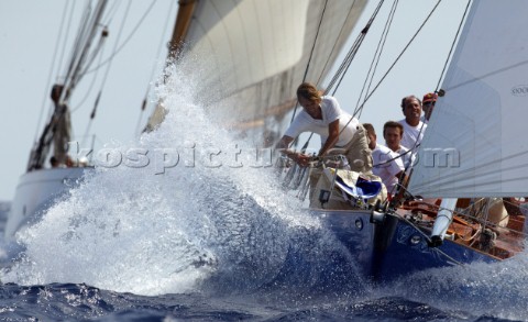 Porto Cervo 03 09 2003 Prada Veteran Boat Rally 2003 Marjatta    