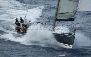 Porto Cervo 08 09 2003. Maxi Yacht Rolex Cup 2003. Sottovoce.    .