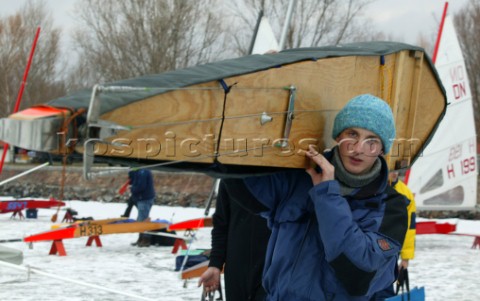 Gyenesdias 20 January 2004 DN ICE SAILING WORLD CHAMPIONSHIP