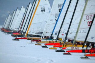 Gyenesdias 20 January 2004. DN ICE SAILING WORLD CHAMPIONSHIP