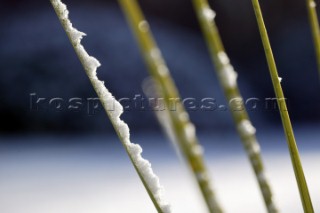 Snow and ice winter scenes UK