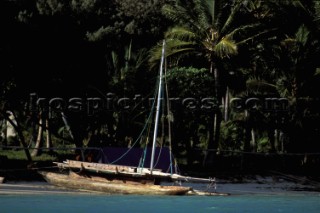 Cruising Pine Island, New Caledonia in the Pacific