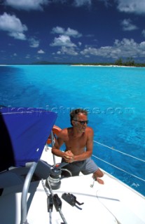 Cruising Pine Island, New Caledonia in the Pacific