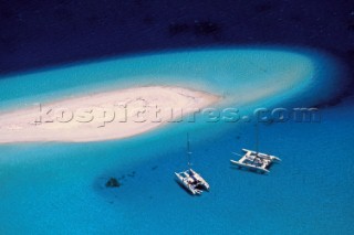 Cruising Pine Island, New Caledonia in the Pacific