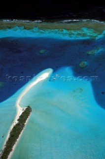 Cruising Pine Island, New Caledonia in the Pacific