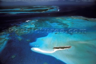 Cruising Pine Island, New Caledonia in the Pacific