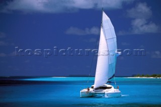 Cruising Pine Island, New Caledonia in the Pacific