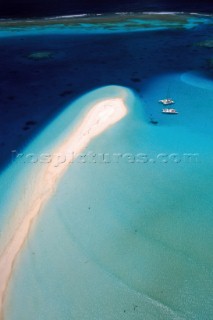 Cruising Pine Island, New Caledonia in the Pacific