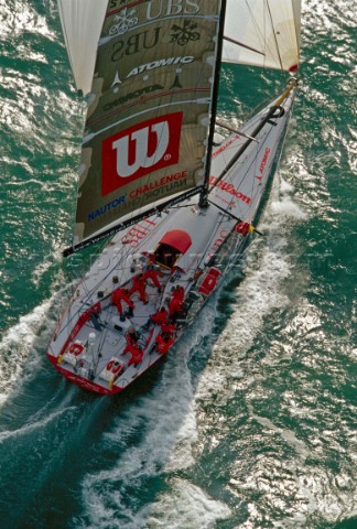 Southampton Inghilterra 23 Settembre 2001   Partenza della Volvo Ocean Race 20012002  Amer Sports To