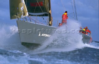 Volvo Ocean Race 2000 - 2001. The Nautor Challenge. Surfing into Sydney.