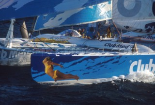 The Maxi Catamaran Club Med skippered by Grant Dalton