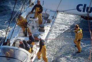 The Maxi Catamaran Club Med skippered by Grant Dalton