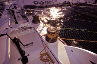 The Maxi Catamaran Club Med skippered by Grant Dalton