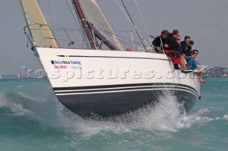 Swan 45 fleet racing at Tera Nova Key West Race Week 2004