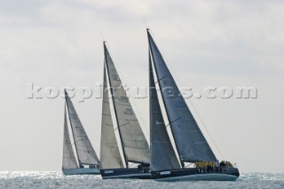 Swan 45 fleet racing at Tera Nova Key West Race Week 2004