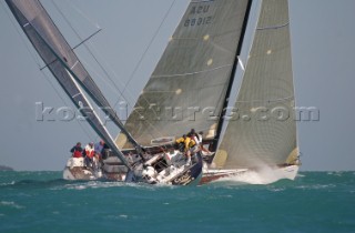 Swan 45 fleet racing at Tera Nova Key West Race Week 2004