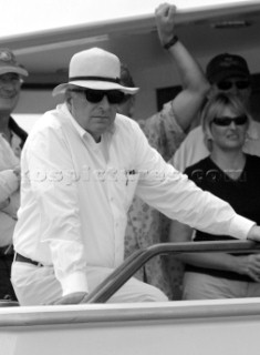 Patrizio Bertelli of Prada. Americas Cup 2003