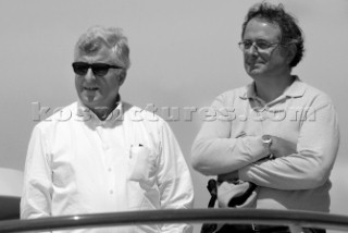 Patrizio Bertelli of Prada. Americas Cup 2003