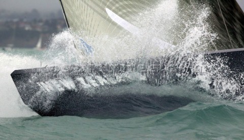 Auckland  Nuova Zelanda  Americas Cup 2003 28022003 Alinghi vince la quarta Regata dell Americas Cup